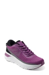 Easy Spirit X Denise Austin Mel Sneaker In Dark Purple