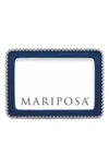 Mariposa Beaded 8 X 10 Frame In Blue