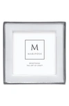 Mariposa Signature Enamel Picture Frame In White