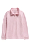 VINEYARD VINES KIDS' SALTWATER QUARTER ZIP SWEATSHIRT