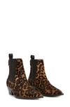 Allsaints Women's Fox Pointed Toe Ankle Boots In Animal Brown