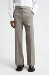 BOTTEGA VENETA KNOTTED MÉLANGE TROUSERS