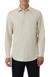 Bugatchi James Ooohcotton® Button-up Shirt In Soy