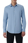 Bugatchi James Ooohcotton® Button-up Shirt In Air Blue