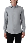 Bugatchi James Ooohcotton® Button-up Shirt In Platinum