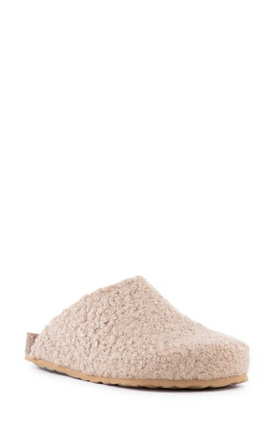 Seychelles New Routine Faux Shearling Mule In Taupe