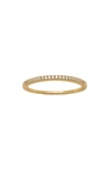 Made By Mary Birthstone Stacking Ring In Gold