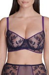 Simone Perele Adele Underwire Demi Bra In Midnight