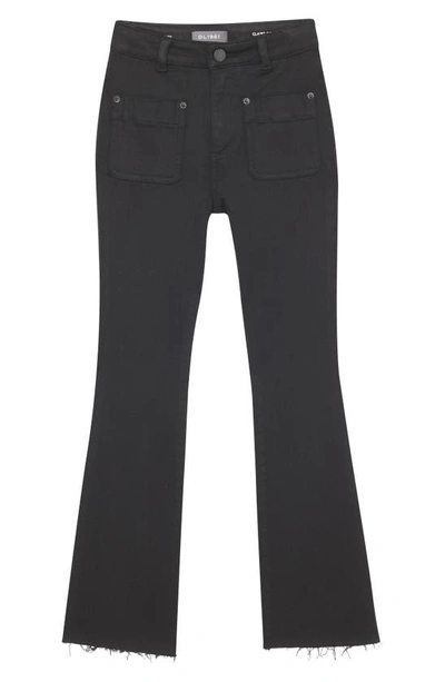 Dl1961 Kids' Little Girl's & Girl's Claire High-rise Bootcut Jeans In Black Tide