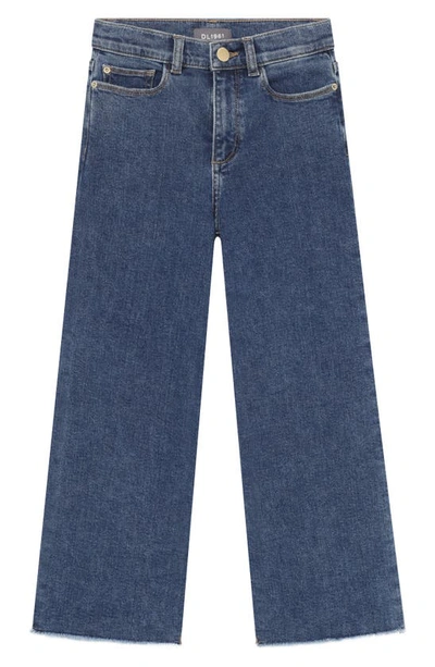 Dl1961 Kids' Girl's Lily Wide-leg Denim Jeans In Adams