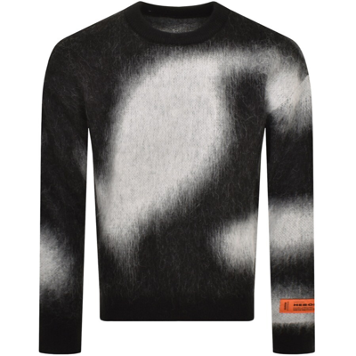 Heron Preston Logo Knit Jumper Black