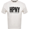 Heron Preston T-shirt In Organic Cotton With Reg Hpny Logo Print In Black