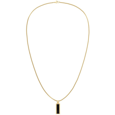 Tommy Hilfiger Semi Precious Necklace Gold