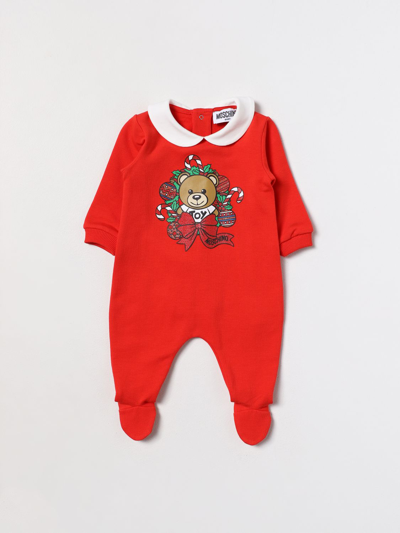Moschino Baby Romper  Kids Colour Red