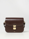 Apc Shoulder Bag A.p.c. Woman In Burnt