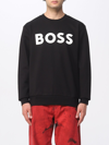 Hugo Boss Boss Webasiccrew Sweatshirt In Black
