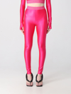 Versace Jeans Couture Trousers  Woman In Fuchsia