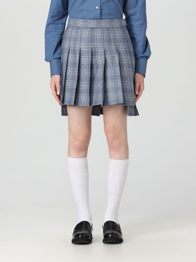 Thom Browne Skirt  Woman Color Blue