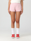 Golden Goose Motif-print Track Shorts In Pink