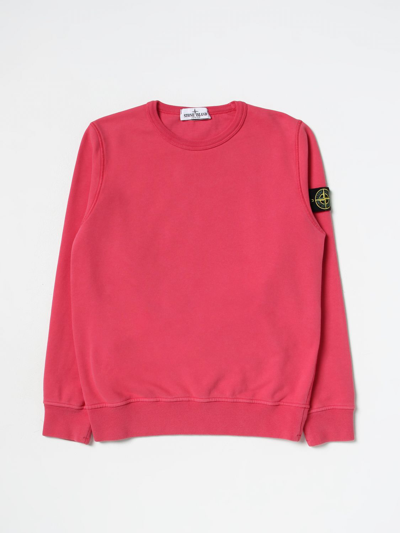 Stone Island Sweater  Junior Kids Color Red In Red