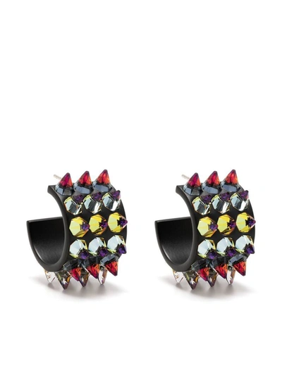 AMINA MUADDI AMINA MUADDI KARMA SMALL HOOP EARRINGS