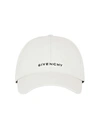 GIVENCHY GIVENCHY STONE BASEBALL HAT WITH GIVENCHY 4G EMBROIDERY