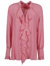 Seafarer Milly Ruched Shirt In Pink