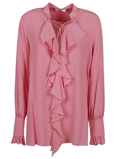 Seafarer Milly Ruched Shirt In Pink