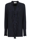 Seafarer Milly Ruched Shirt In Black