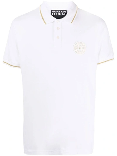 Versace Jeans Couture T-shirts And Polos In White