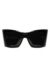 Saint Laurent Blaze 54mm Cat Eye Sunglasses In Black