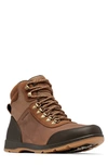 Sorel Ankeny Ii Waterproof Hiking Boot In Velvet Tan/ Black