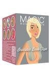 Magic Bodyfashion Invisible Clear Breast Tape In Clear