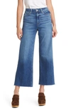 Paige Leenah Wide-leg Ankle Jean In Rubina