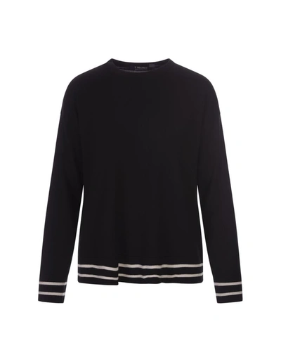 's Max Mara Yarn Sweater In Black