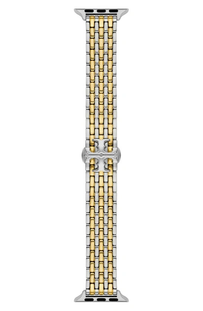 Tory Burch Eleanor Bracelet For Apple Watch In Two-tone