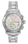 Ferragamo 1927 Chronograph Bracelet Watch, 38mm In Stainless Steel