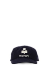 Isabel Marant Tyron Logo Baseball Cap In Blue