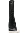 Rick Owens Sneaker-boots Mit Hohem Schaft In Black