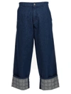 Jw Anderson Jeans Workwear In Blue