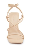 Open Edit Reggie Sandal In Tan Cream