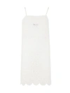 Rotate Birger Christensen Silke Cotton-blend Crochet Minidress In White