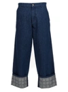 Jw Anderson Jeans Workwear In Blue
