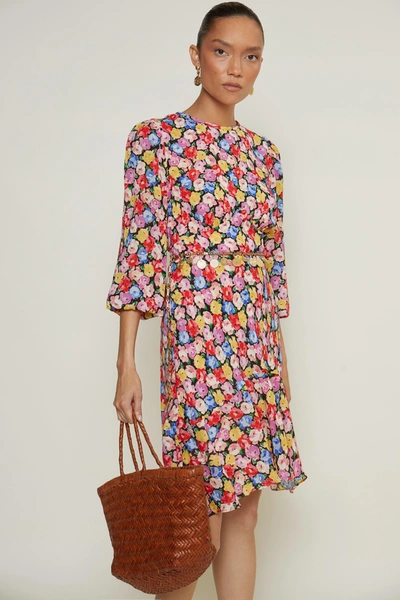 Rixo London Rose Multi In Gold