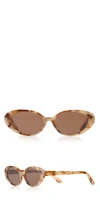 VELVET CANYON THE POET SUNGLASSES CARAMEL TORT