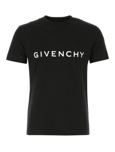 Givenchy 4g Slim Fit T In Black