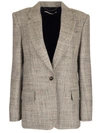 Stella Mccartney Blazer Aus Wolle In Beige