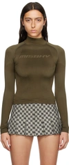 MISBHV KHAKI FITTED TOP