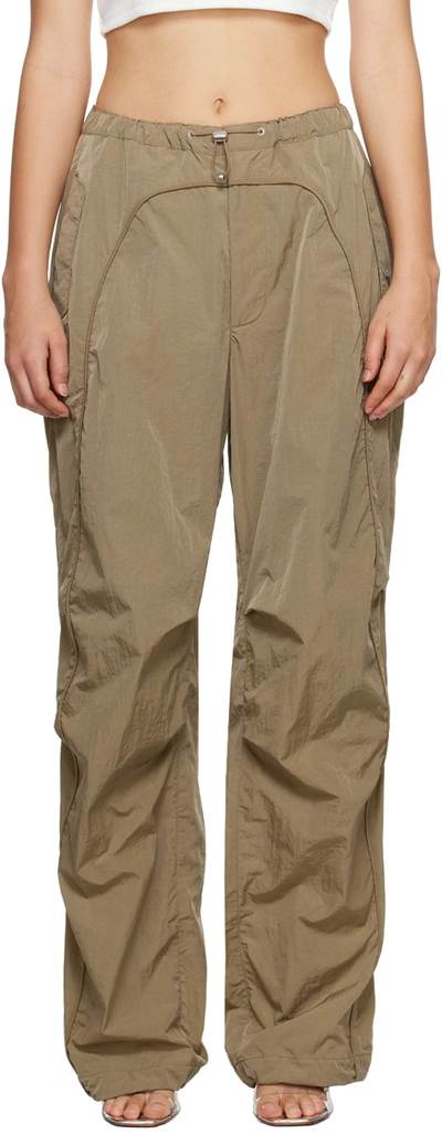 Misbhv Khaki Loose-fit Trousers