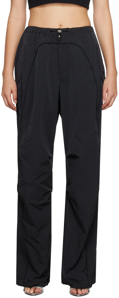 Misbhv Black Loose-fit Trousers